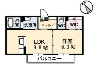ビアンカ【1階】の間取り