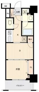 日神デュオステージ船橋【5階】の間取り