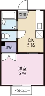 セジュール【2階】の間取り