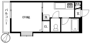 メゾンド・エール【2階】の間取り
