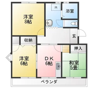 メゾン塚本【3階】の間取り