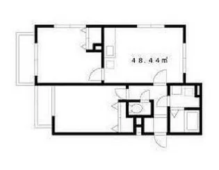 パインプラッツ【1階】の間取り