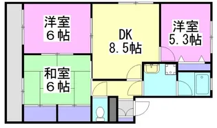 アストラパレスC棟【1階】の間取り