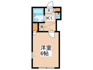 五十鈴坂壱番館【1階】の間取り
