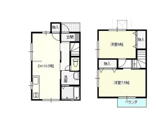 ロックビレッジの間取り