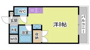 プレアール西神戸【1階】の間取り