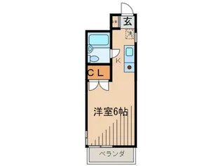 キタア-ムス【2階】の間取り