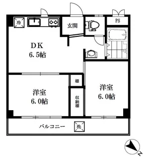 ITO代々木ハイツ【2階】の間取り