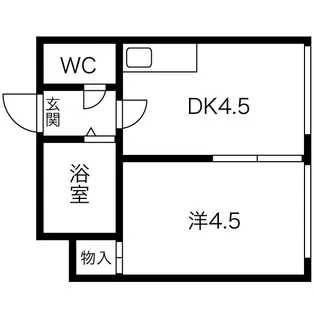 ハートイン本郷【4階】の間取り