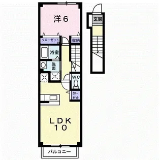 ポラリス壱番館の間取り