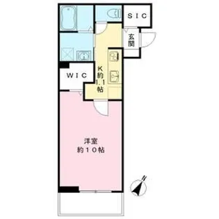 YOUR MAISON camellia【1階】の間取り