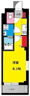 b’CASA西日暮里【2階】の間取り