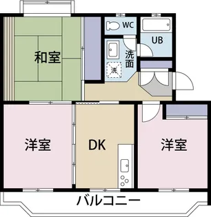 ピュアコーポB【4階】の間取り