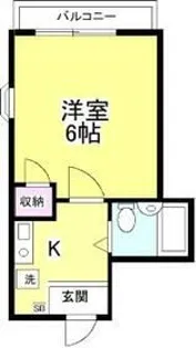 フェリスタバンビーノ【2階】の間取り