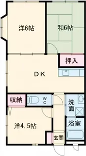 クレインIIビル【2階】の間取り