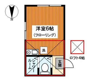 星川アルキメデス【2階】の間取り