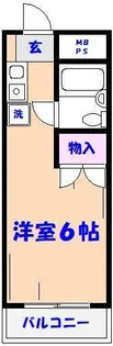 アイエムハイツ鬼高【4階】の間取り