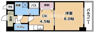 ジラソーレ【8階】の間取り