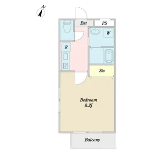 BiltCityII【1階】の間取り