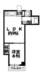 NK五反田コータース【1階】の間取り