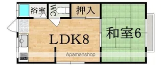 セレーノ・デ生駒【1階】の間取り