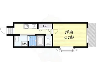 メルヴェーユ【6階】の間取り