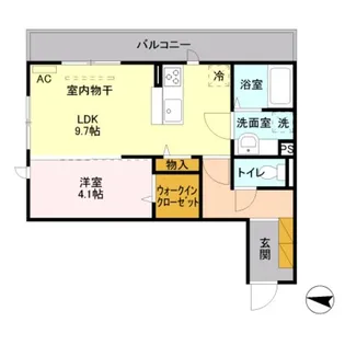 蔵漆倶館【3階】の間取り