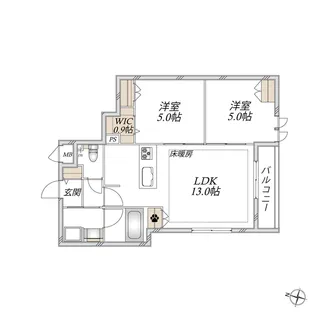 Aoto NANA【2階】の間取り