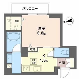 Forena【1階】の間取り