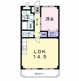 カーサマサ【3階】の間取り