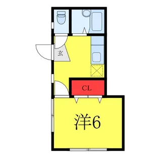 ベルクレール十条【1階】の間取り