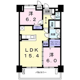 グラン フレール【3階】の間取り