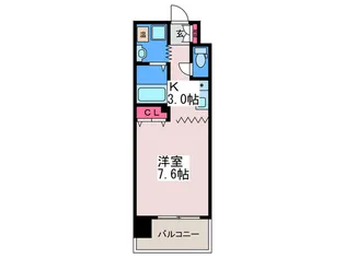 ドゥ・メゾン住吉【5階】の間取り