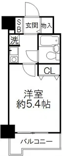 ライオンズマンション本厚木第3【8階】の間取り