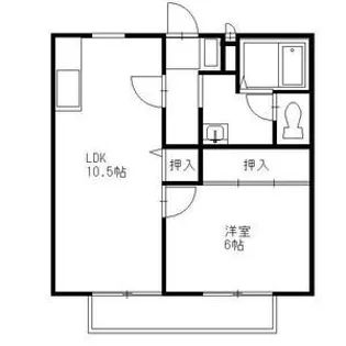 グランナチュール宝石台B(南)【2階】の間取り