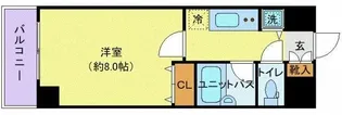 CITY SPIRE 東大井【11階】の間取り