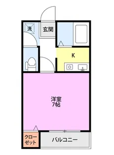 SAJA-Chestnut【2階】の間取り