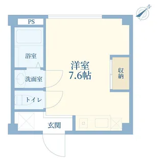 グランツ三軒茶屋【2階】の間取り