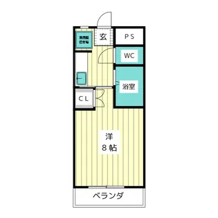 ロイヤルハイツ【2階】の間取り