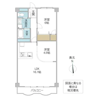 リバーサイドヒルズ【1階】の間取り