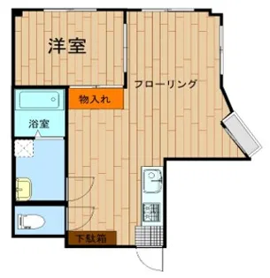 アメニティハウス輝【3階】の間取り