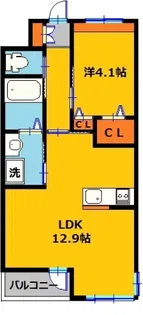 ラ コリーヌ【3階】の間取り