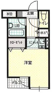 ホーユウコンフォルト盛岡【1階】の間取り