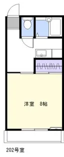 アイカワハイツ【2階】の間取り