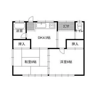 群馬県高崎市大八木町【一戸建】の間取り