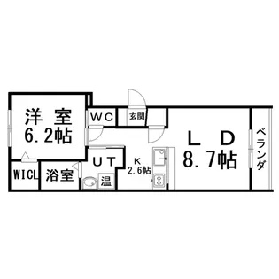 セント・ウレア【2階】の間取り