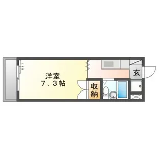 ローズコーポ【2階】の間取り