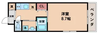 イセハイツ【4階】の間取り