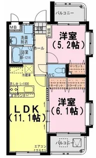T-スクエア【3階】の間取り
