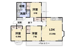 文京町ハイツ【1階】の間取り